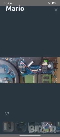 дъно лаптоп HP 17-ca0000ns , снимка 4 - Дънни платки - 55983927