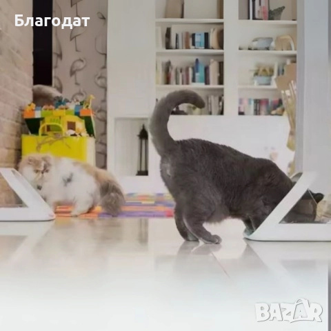 Интелигентна купа за хранене с капак, която се отваря само за „правилното“ животно SureFeed Microchi, снимка 3 - За котки - 52509989