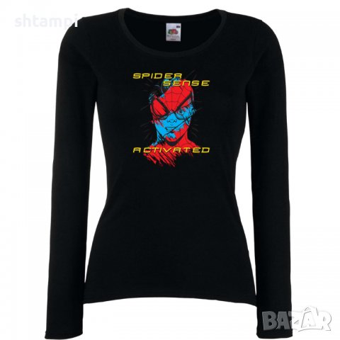 Дамска тениска Spider Sense Activated Игра,Изненада,Подарък,Празник,Повод, снимка 2 - Тениски - 37247124