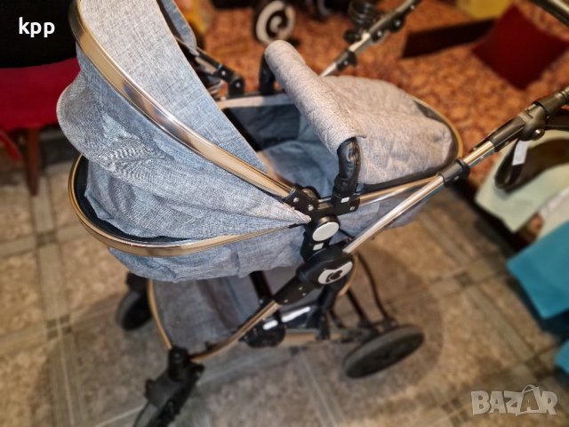 Бебешка количка 3 е 1 с кош за кола, снимка 4 - Детски колички - 42784745
