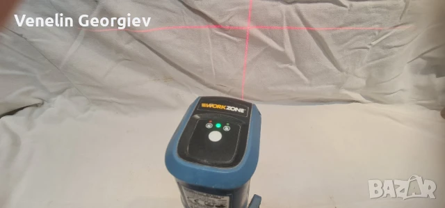 Лазарен нивелир WORKZONE WZ-KLL 10, кръстов, червени линии., снимка 13 - Измервателни инструменти - 50477334