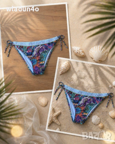 Долнище на бански /монокини;Блестящ бански-9е-20е, снимка 2 - Бански костюми - 41678260