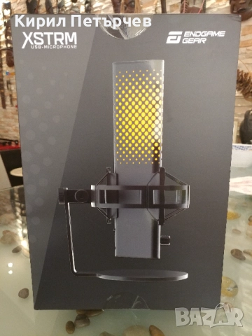 Нов ENDGAME GEAR XSTRM - Върхов клас USB Микрофон (Studio/Streaming), снимка 4 - Микрофони - 52985078