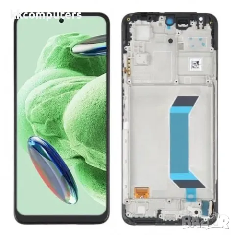 LCD Дисплей за Xiaomi Poco X5 5G / Redmi note 12 5G (2023) / 560001M17P00 / Тъч скрийн / РАМКА / Чер