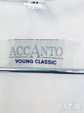 Бяла риза ACCANTO YOUNG CLASSIC , снимка 3 - Ризи - 35605035