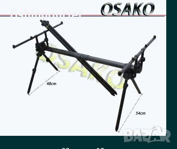  Шаранска стойка за 4 въдици тип SKY Pod с 3 чифта крака 209 лв., снимка 8 - Такъми - 30896174