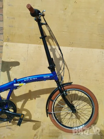 Сгъваем велосипед Raleigh Stow-A-Way 20" (7 скорости Shimano) – Изключително запазен, снимка 12 - Велосипеди - 56038210