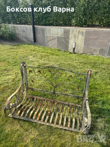 Продавам градинска люлка от това но желязо , снимка 4 - Други - 50767771