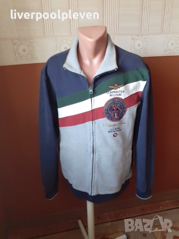 👉Aeronautica Militare Original ХL ефектен, снимка 3 - Суичъри - 52965775