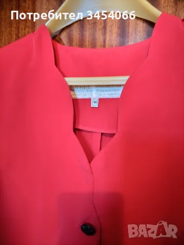 Тип сако - пясъчна коприна. , снимка 3 - Сака - 47687776