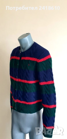 POLO Ralph Lauren Cable Wool / Cashmere Knit Womens Size XL НОВО! ОРИГИНАЛ! Дамска Жилетка, снимка 13 - Жилетки - 53210785