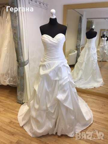 Дизайнерска сватбена рокля Mori Lee 4163, снимка 2 - Рокли - 38027023