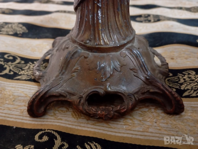 Антично настолно огледало  Арт Деко, снимка 3 - Антикварни и старинни предмети - 53060644