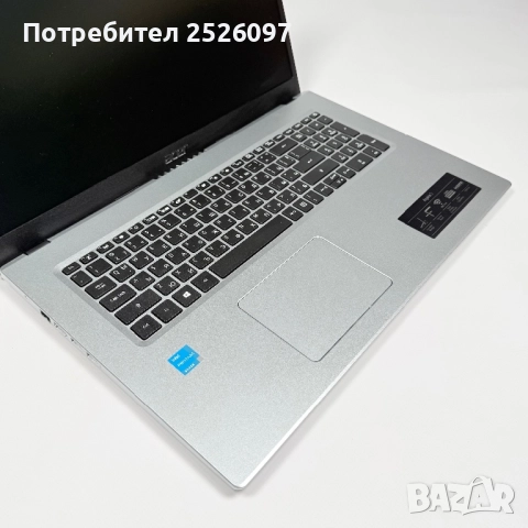 Acer Aspire 3 / 17,3” FHD IPS/N6000 4x3,30GHz/8GB RAM/256GB NVMe, снимка 4 - Лаптопи за работа - 51918992
