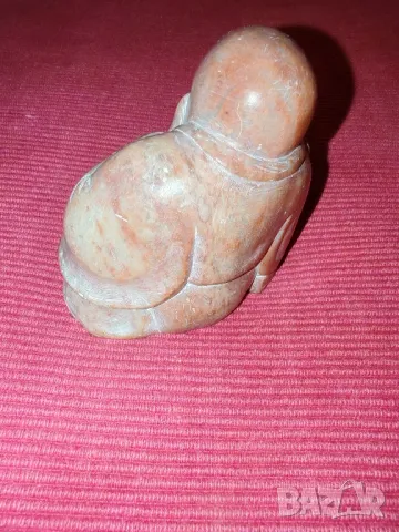 Стара китайска мраморна статуетка. , снимка 3 - Колекции - 49749509