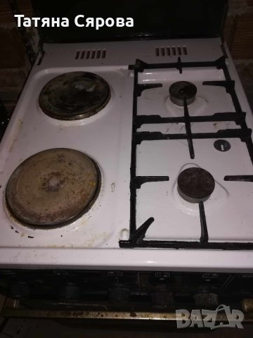 Комбинирана готварска печка, снимка 2 - Печки, фурни - 44184462