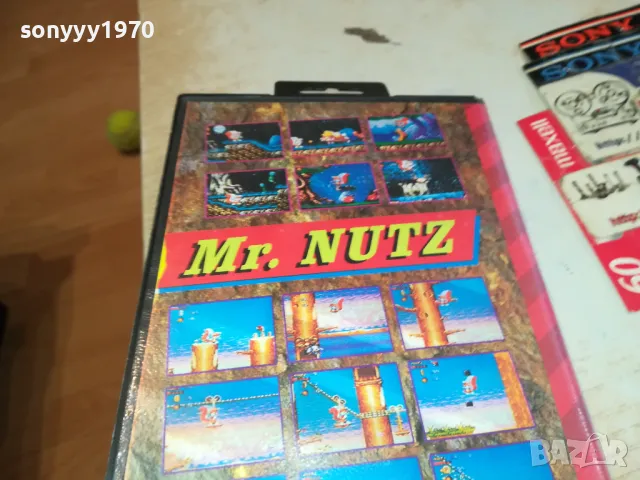 MR.NUTZ GAME-SEGA MEGA DRIVE 1804251732, снимка 12 - Други игри и конзоли - 49943282
