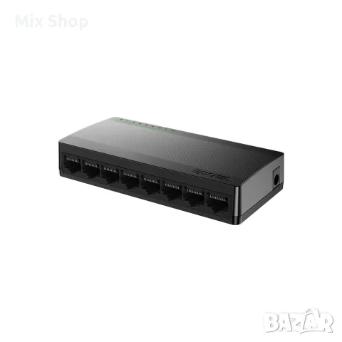 Нова Tenda Ethernet комутатор Gigabit 8 порта, 10/100/1000 Mbps, Ethernet хъб, мини, снимка 4 - Друга електроника - 56072908
