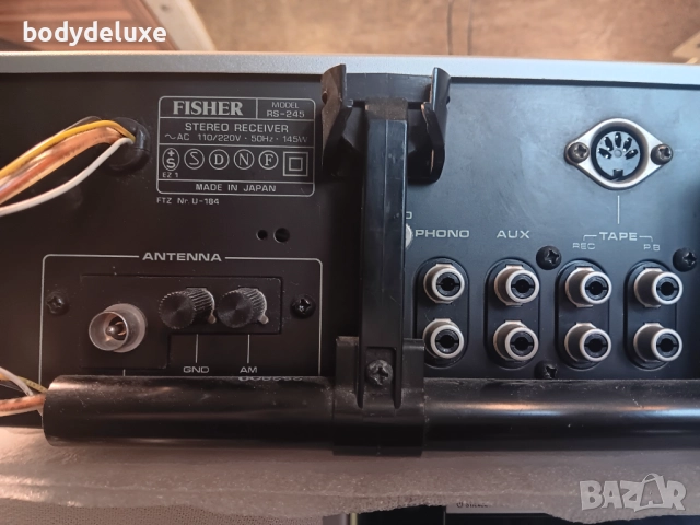 FISHER RS-245 ресийвър, снимка 6 - Аудиосистеми - 38677130