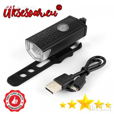 Предна акумулаторна светлина за велосипед USB MTB шосеен фар за планинско колоездене Фенер фар за ве, снимка 10 - Аксесоари за велосипеди - 38396391