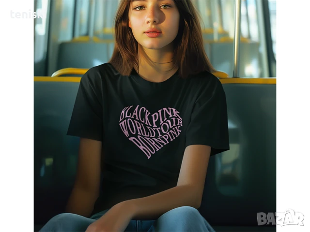 Детски и дамски тениски BLACK PINK, снимка 7 - Детски тениски и потници - 31319318