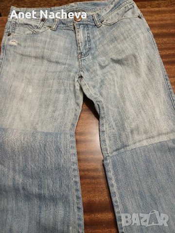 Дънки мъжки тип избелели, А / Х 