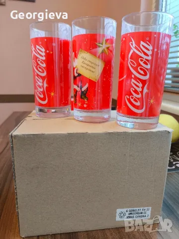 Стъклени чаши за безалкохолно Coca-Cola , Банкя - 3 модела., снимка 6 - Сервизи - 49162325