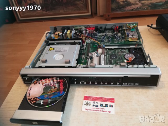 Lenco hdvr-80 hdd & dvd recorder 80gb 0603210621