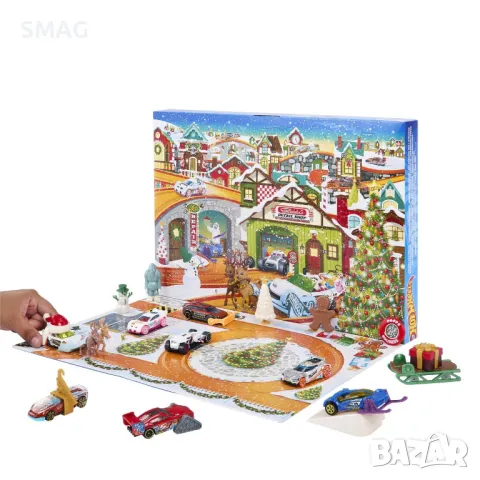 Адвент календар Hot Wheels - Mattel S_1234595, снимка 2 - Игри и пъзели - 47975873