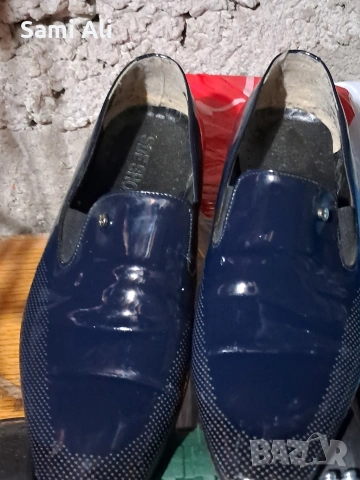 Мъжки лачени обувки (Loafers) SDF Shoes – Обувани само 2 пъти!, снимка 4 - Маратонки - 53932508