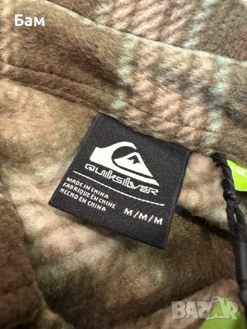 Нова с етикет!Quiksilver Surf Days LS Shirts размер М, снимка 5 - Ризи - 53327999