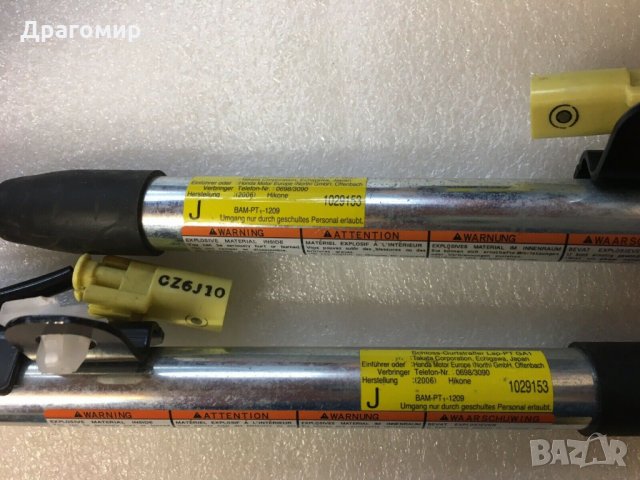 Airbag и колани за Honda Jazz , снимка 9 - Части - 30837343