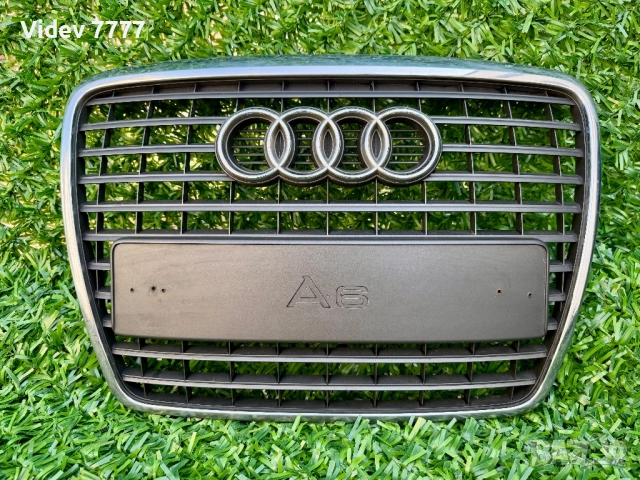 Решетка Audi A6 4F C6 Facelift S-line Оригинална Ауди А6 4Ф Ц6 Фейслифт С-лайн, снимка 2 - Аксесоари и консумативи - 51942488