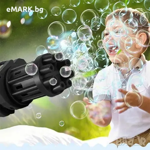 Машина за сапунени балончета за открити и закрити помещения, снимка 1