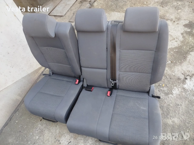 седалки задни за голф 5 Плюс 