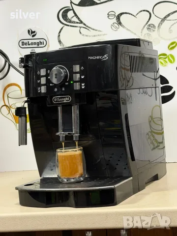 Кафемашина кафе автомат delonghi magnifica S с гаранция