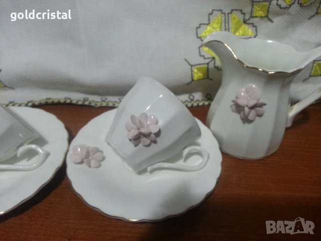 български костен порцелан Бононя чаши за кафе Нона, снимка 7 - Антикварни и старинни предмети - 44328120