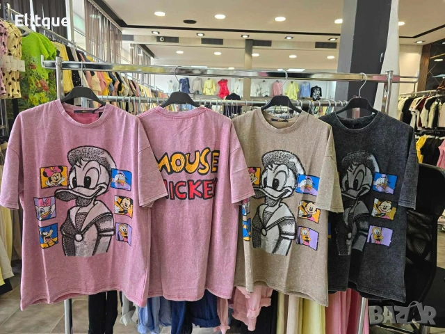 тениски с анимационни герои 