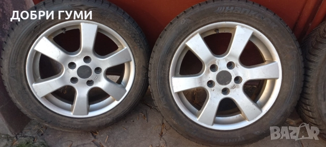 5х112 ДЖАНТИ 16 и 205 55 16 КАТО НОВИ , снимка 3 - Гуми и джанти - 52937280
