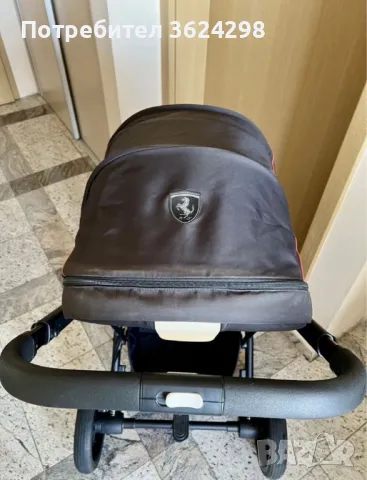 Cybex Balios S Lux Ferarri version, снимка 5 - Детски колички - 48516790