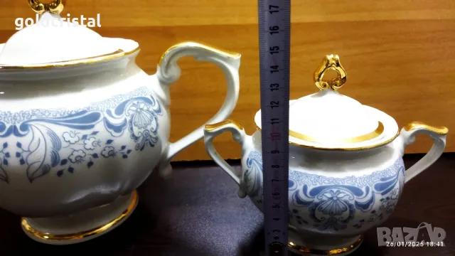 стар български порцелан Изида барок, снимка 8 - Антикварни и старинни предмети - 48854923