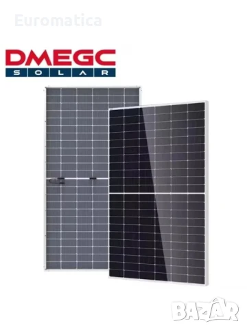 Монокристален соларен панел DMEGC Solar 590W - Half Cut - Bi-facial - N - Type