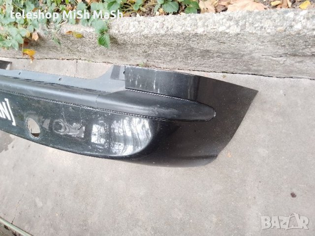 Задна броня от Опел Зафира А с отвор за газова уредба със стикер Honigan, снимка 3 - Части - 42743729