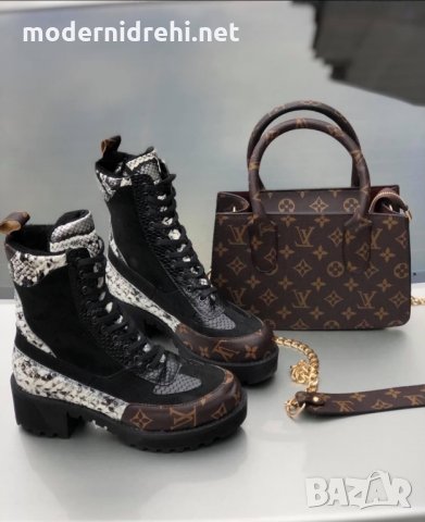 Дамски боти Louis Vuitton, снимка 1 - Дамски боти - 32006957