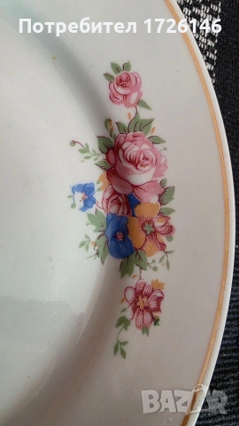 Рядка порцеланова чиния на Артемовский ОЭЗ, снимка 4 - Чинии - 54051739