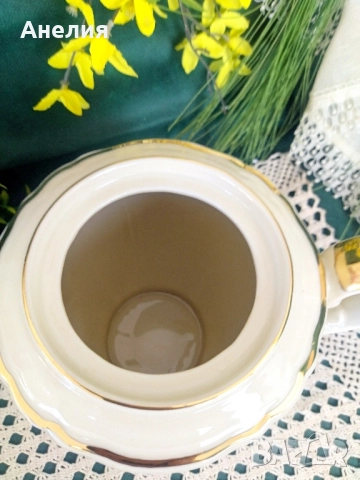 Цвят слонова кост Schirding Bavaria -Барок, снимка 6 - Чаши - 52281857