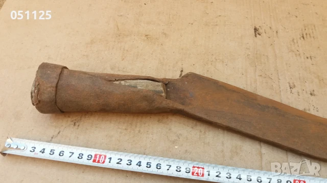 отличен кован възрожденски косер, секира сатър , снимка 14 - Антикварни и старинни предмети - 50588750