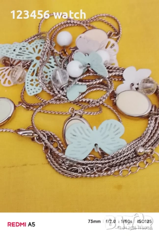 Красиво дамески колие, снимка 6 - Колиета, медальони, синджири - 54297813