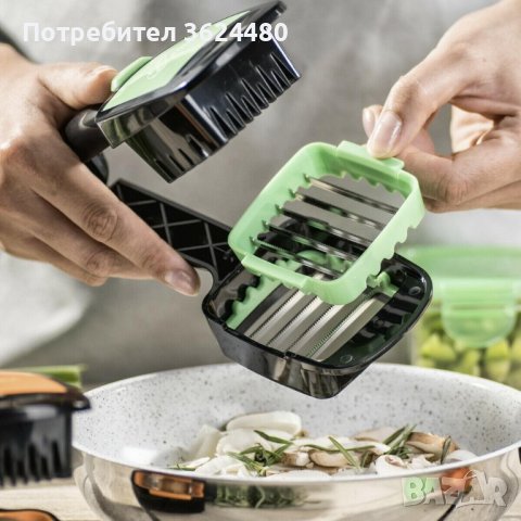 Кухненско ренде Nicer Dicer Quick, снимка 7 - Аксесоари за кухня - 40027861