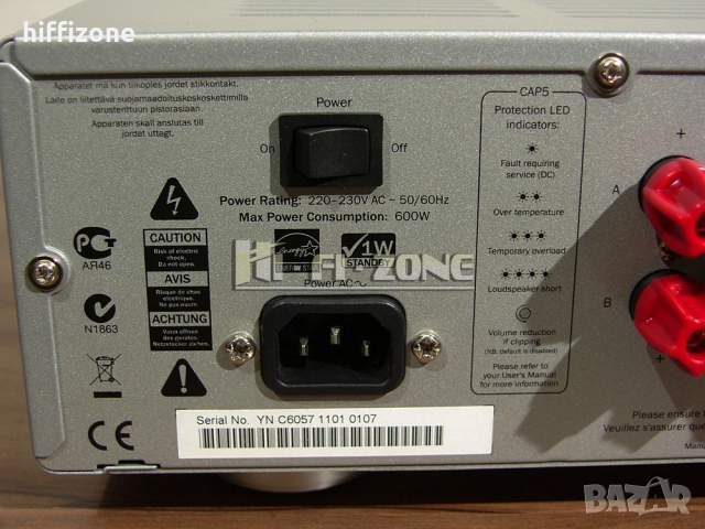 Усилвател  Cambridge audio azur 650a , снимка 7 - Ресийвъри, усилватели, смесителни пултове - 51594997